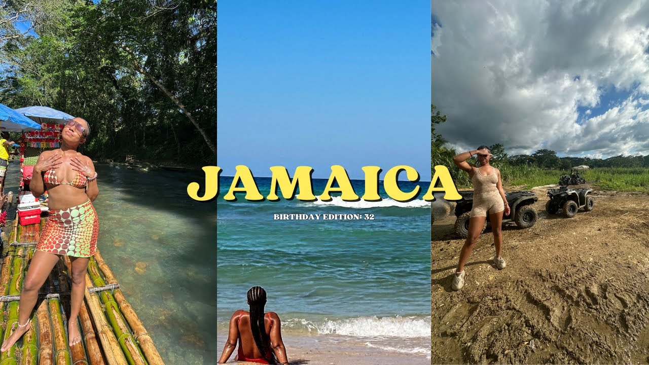 Turning 32 in Jamaica: private tour guide | bamboo rafting, atv-ing, snorkeling + catamaran cruise!