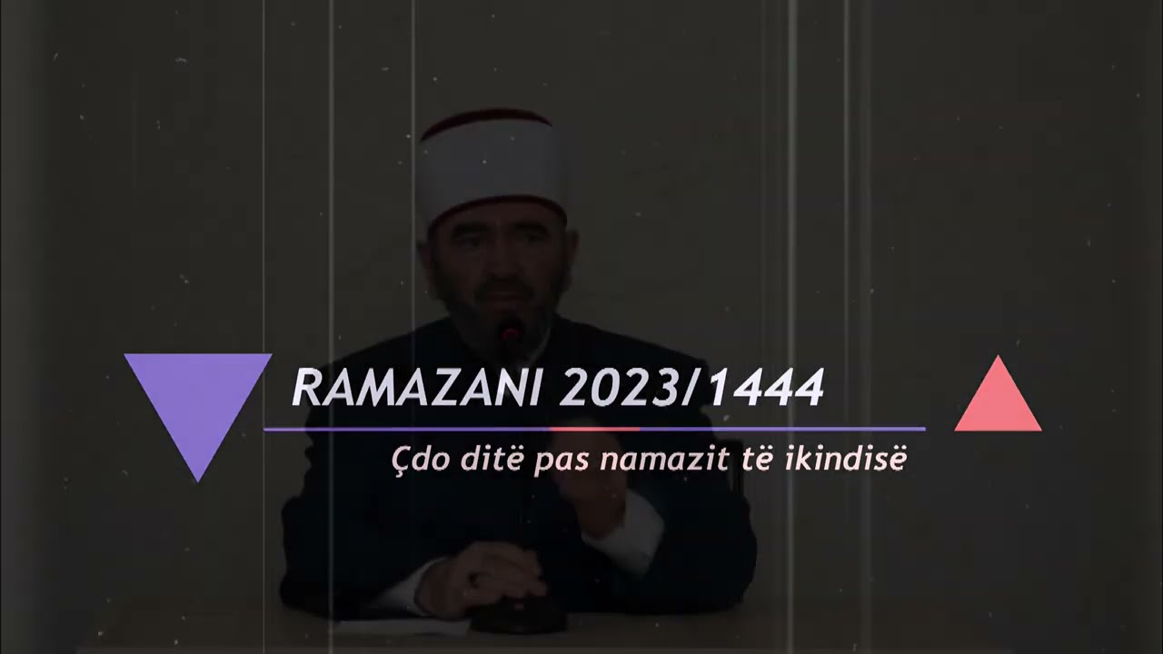 Mësime nga jeta e Musait dhe Isait alejhimu selam - Dr.Zekerija Bajrami