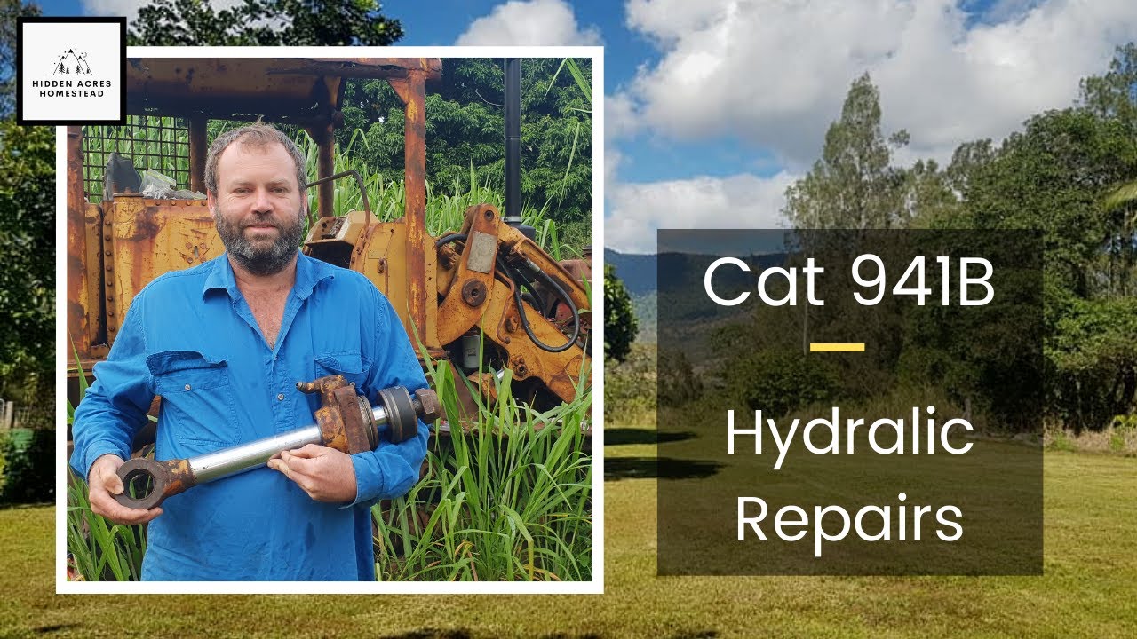 How to CATERPILLAR Maintenance HYDRAULIC CYLINDER Repair