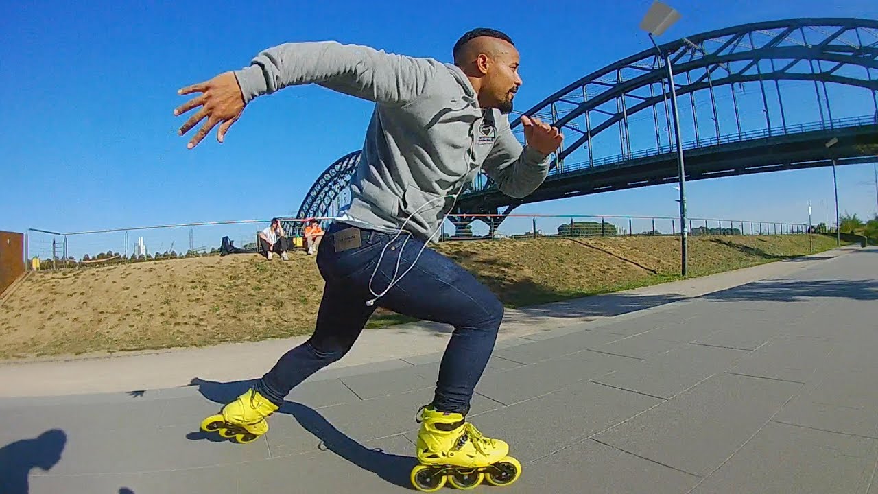 Freeskate in Köln with Powerslide Mega Cruise 125 mm