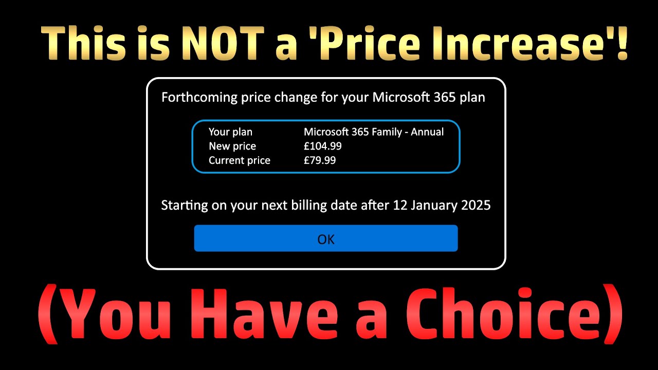 Microsoft&rsquo;s Sneaky Forced-Upsell to 365 Users; If You Don&rsquo;t Need/Want Copilot, Don&rsquo;t Pay for It