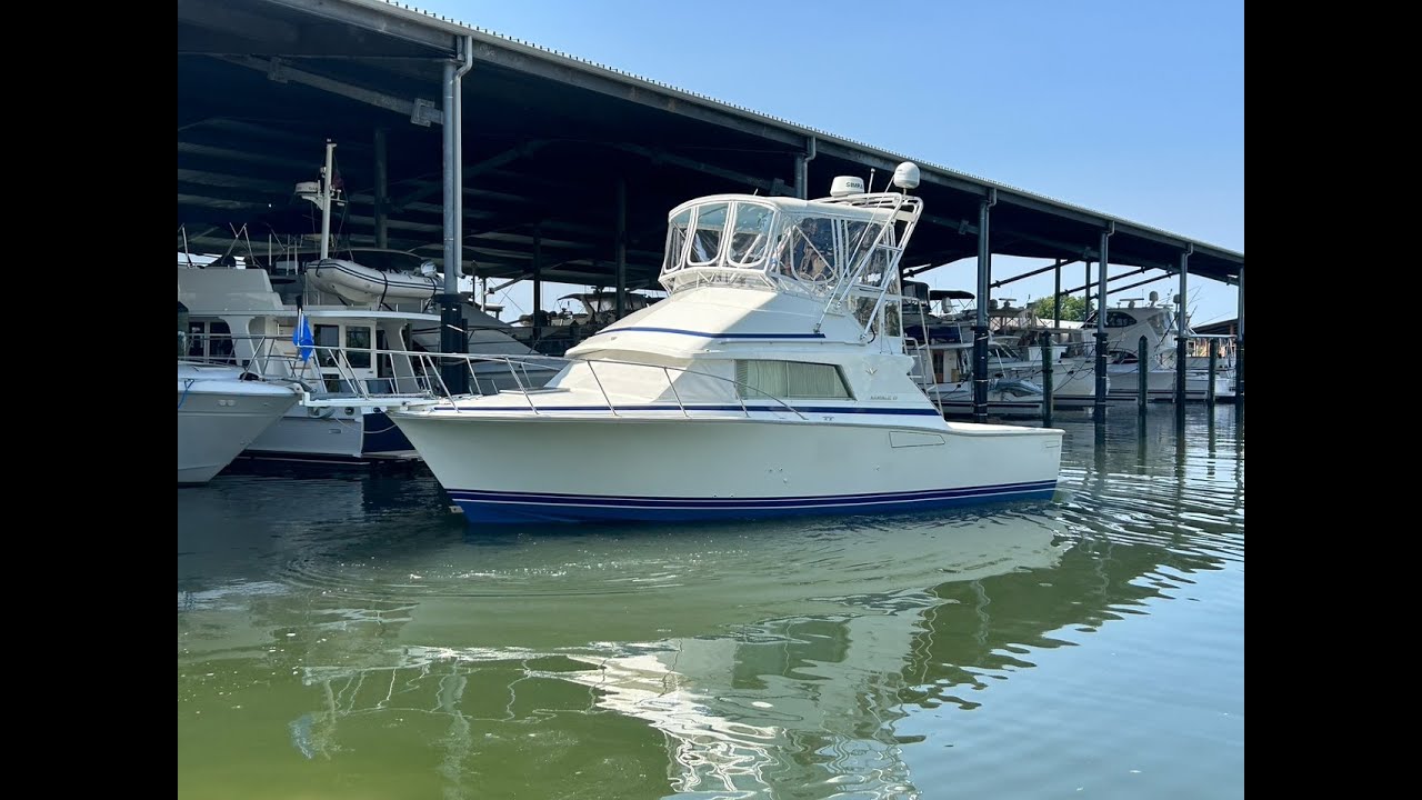 1987 Bertram 33 Sport Fisherman   (SOLD) - Todd Wittman (410) 310 6174
