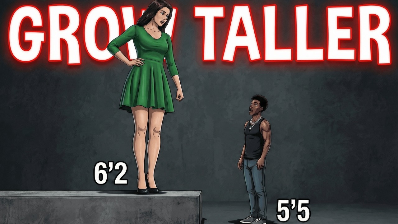 How To Literally Force Your Bones To Grow Taller (Black Men)