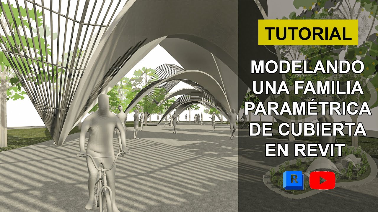 TUTORIAL: Modelado de una familia paramétrica de cubierta en Revit