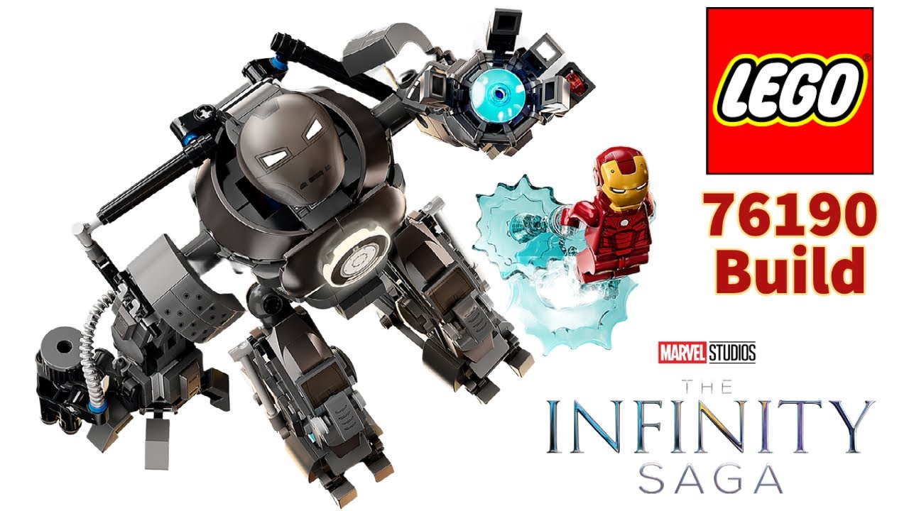 Lego 76190 | Marvel Infinity Saga | Iron Man: Iron Monger Mayhem Speed Build