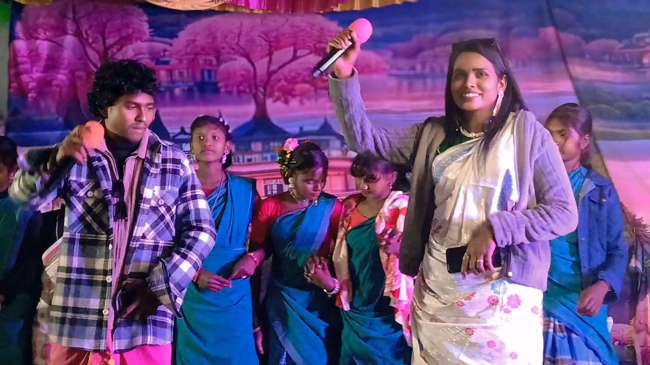 Hor Kudo Diku Kudo | Khela & Anju | Santhali Stage Program Video Song