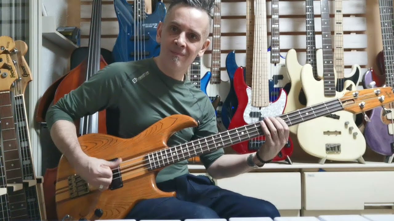 BASS HUNTER Vintage Japanese Bass: Aria Pro II RB700 1980 #bass #precisionbass #soundcheck #bassdemo