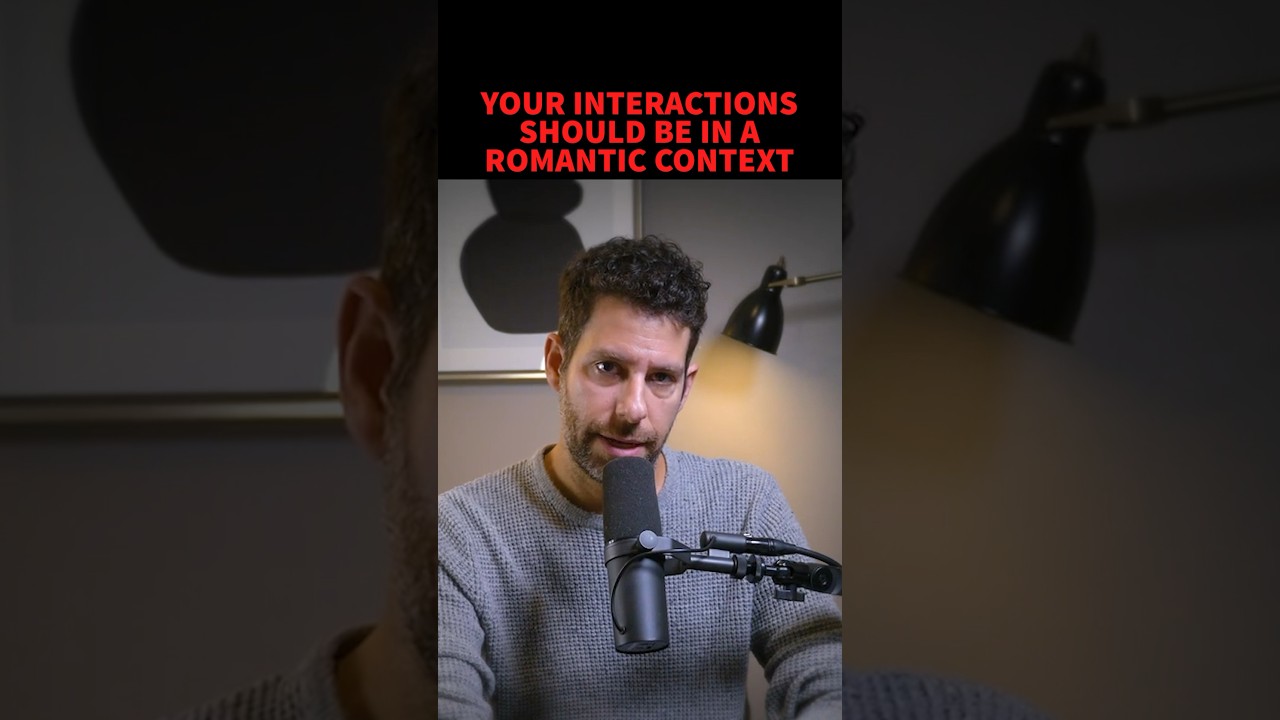 Interactions Need To Be In A Romantic Context #datingcoach #datingadvice #romantic