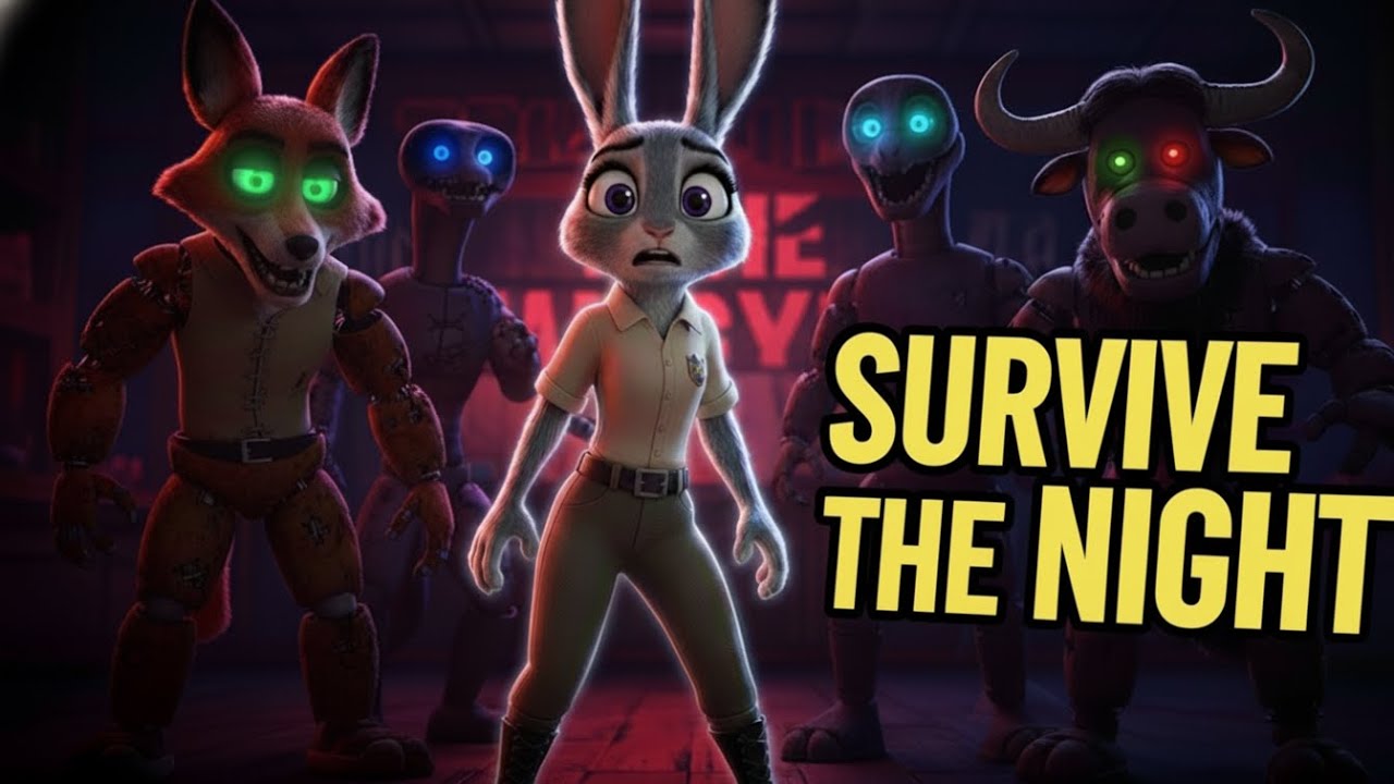 Zootopia 2 Meets FNAF: Judy vs Animatronics
