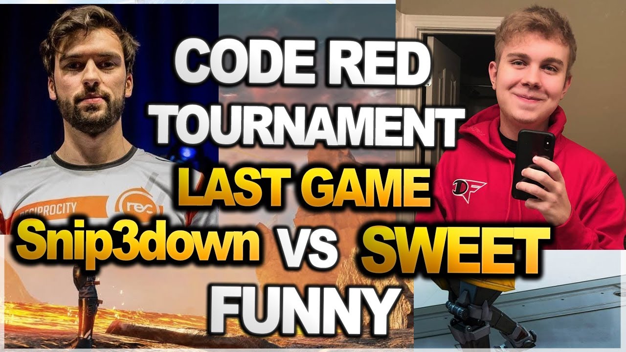 NRG Sweet DESTROYED TSM Snip3down IN $10,000 Code Red Tournament |  LAST GAME  |   ( apex legends )