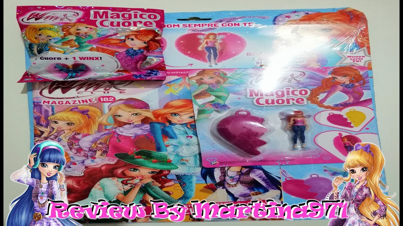 Winx Magazine N'182 (Il Re Delle Pleiadi) + Magico Cuore Collection!