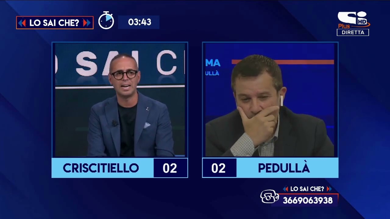 CRISCITIELLO ACCUSATO DI ESSERE LEGHISTA DA UN TELESPETTATORE