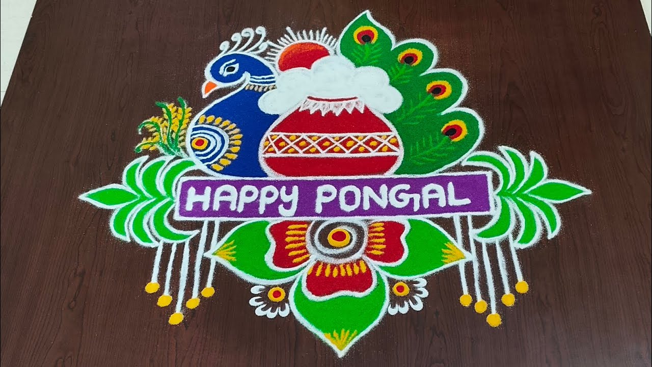 8&times;2dots pongal special rangoli|bhogi kundala muggulu|bhogi kolams#sankranti muggulu#Rang Kaa Rangoli