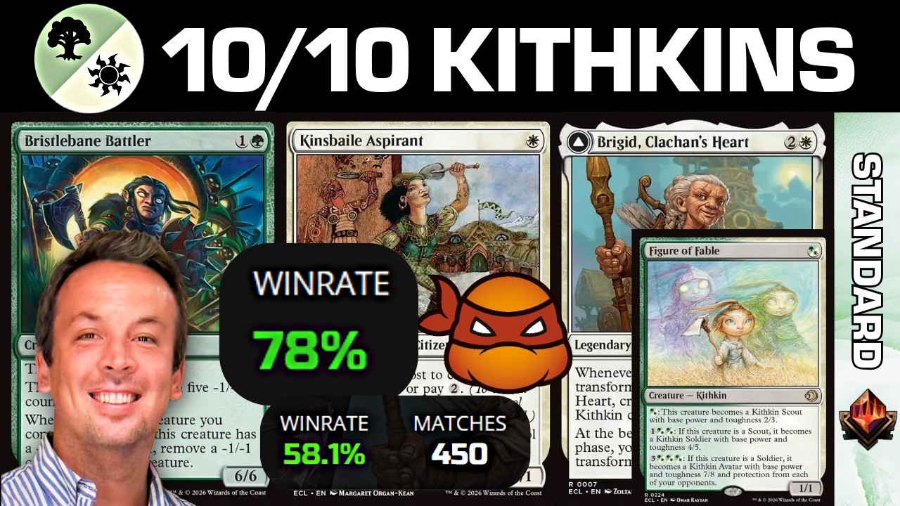 KITHKINS — ЛУЧШАЯ КОЛОДА В СТАНДАРТНОМ ФОРМАТЕ ДЛЯ ЧЕРЕПАШЕК-НИНДЗЯ?!