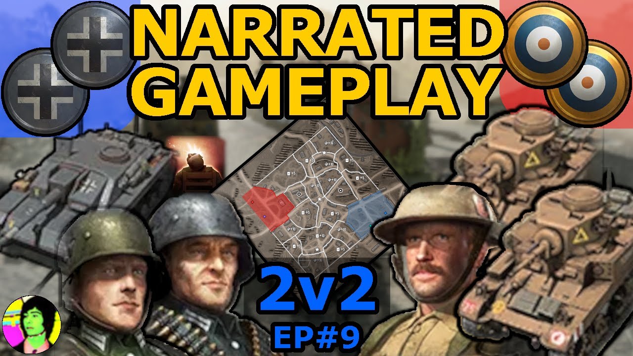 CoH3 | Carrying Legions | Narrated Gameplay 2v2 Wehrmacht | EP#9