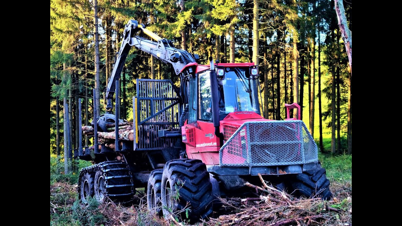 🌲*THE biggest classics* • Komatsu 890.3 • Forwarder in Action • Biggest machines • Part-1 🌲