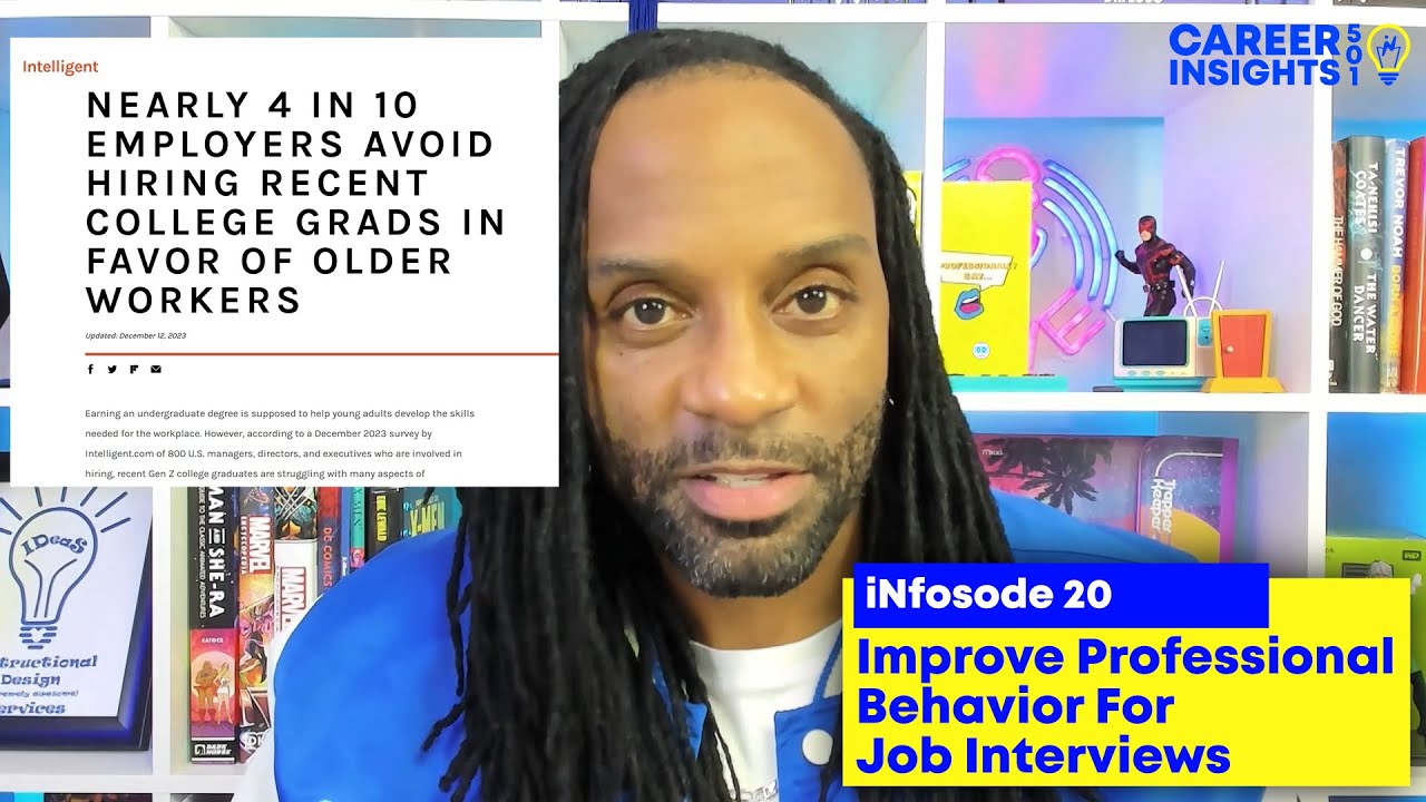 iNfosode 20: Improve Professional Behavior for Job Interviews