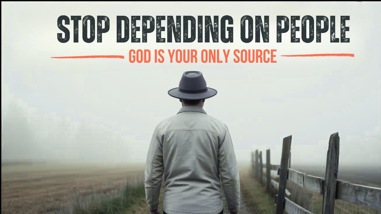 STOP WAITING ON PEOPLE – ONLY GOD CAN GIVE YOU WHAT YOU NEED | POWERFUL MOTIVATION 2025