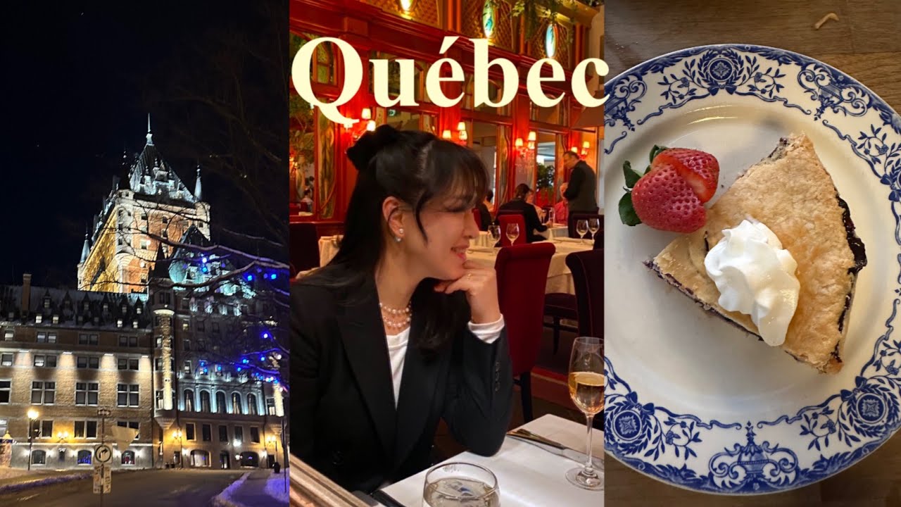 Life in Quebec |  🇨🇦Best Hotel Château Frontenac , Old Quebec Street