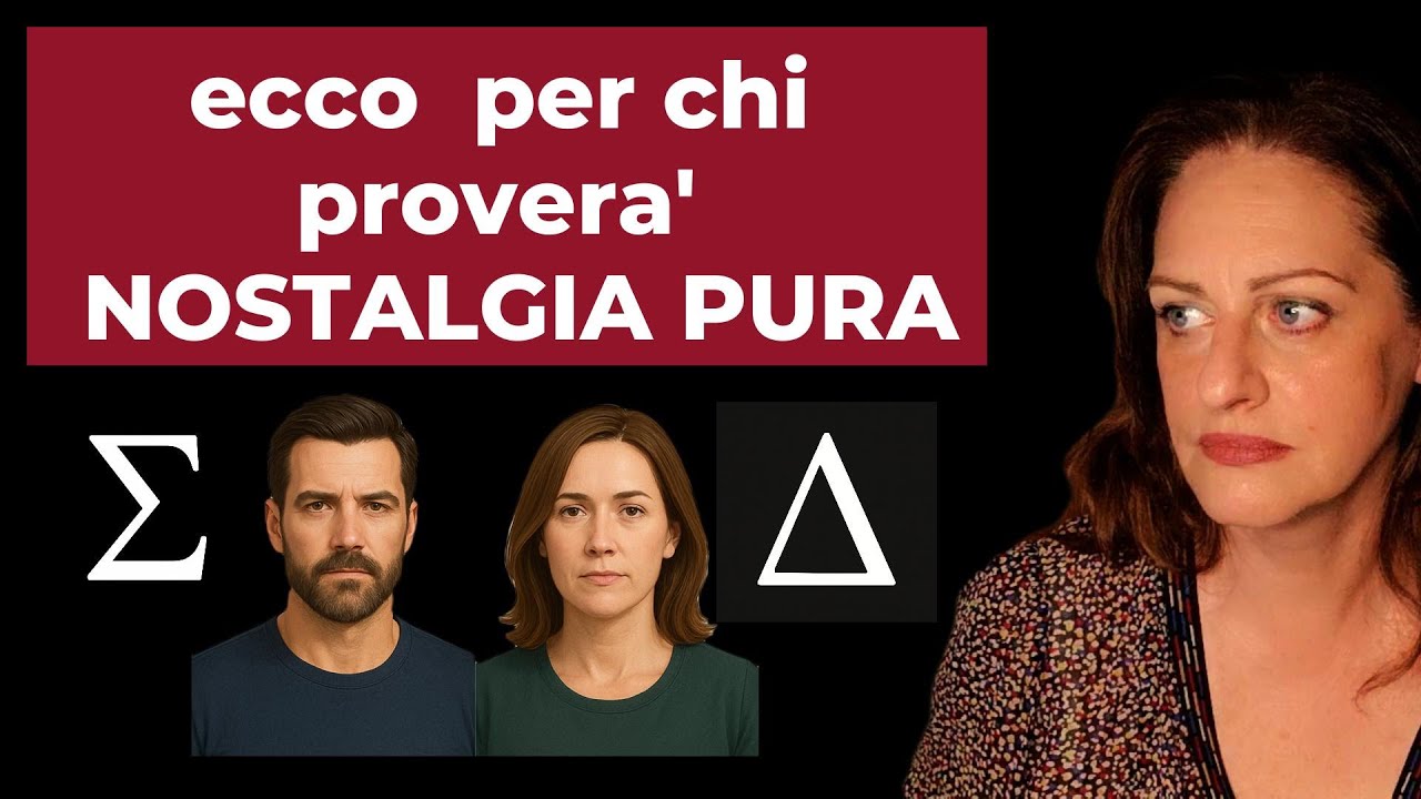 Il narcisista non dimentica le ANAMNESI (uomo Sigma e donna Delta). Ti spiego chi sono....