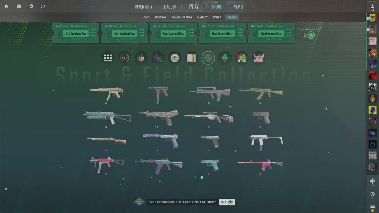 CS2 Armory: 200 Credits Sport & Field Collection [Is It Worth It?]