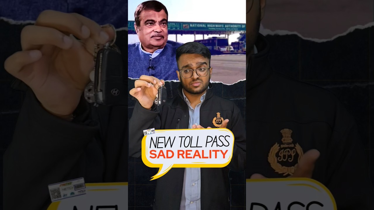 SAD Reality of ₹3000 Toll Pass!!⚠️🛑 #shorts #tollplaza #nhai