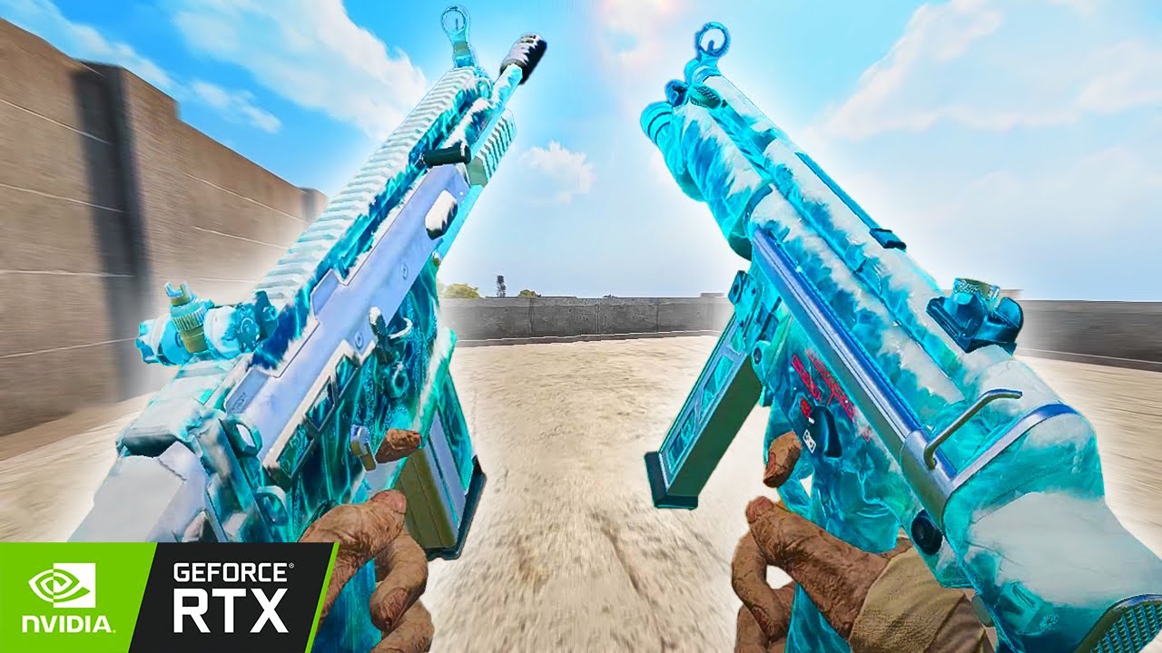 BLOOD STRIKE - MP5 GLACIER + SCAR GLACIER Insane Gameplay ULTRA 240 FPS