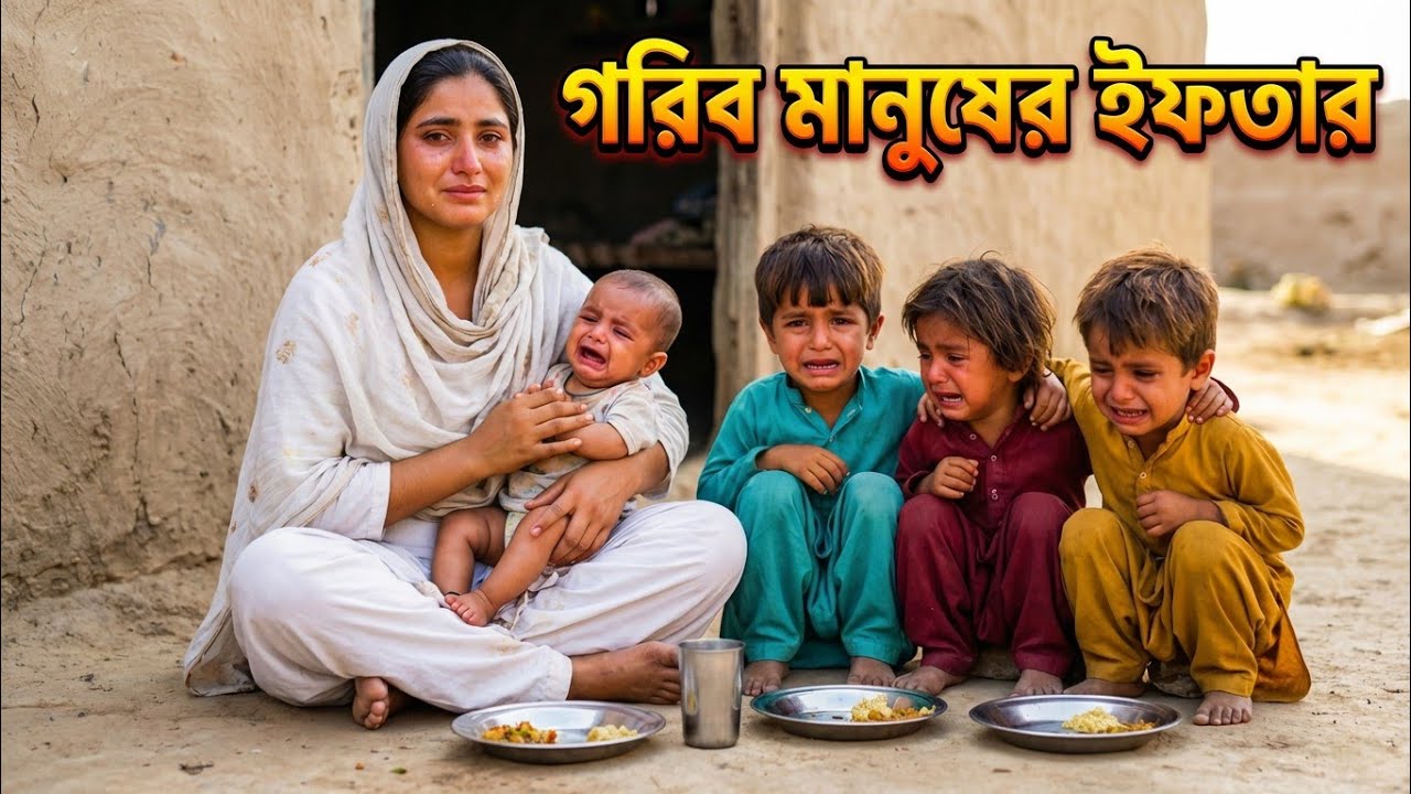 একজন মহিলা ইফতারিতে চার সন্তান খুদার করুন কাহিনী | জীবন কাহিনী |Story of poor woman