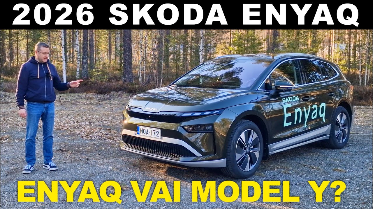 Skoda Enyaq 85x 4x4 Style pitkä koeajo (vm 2026)
