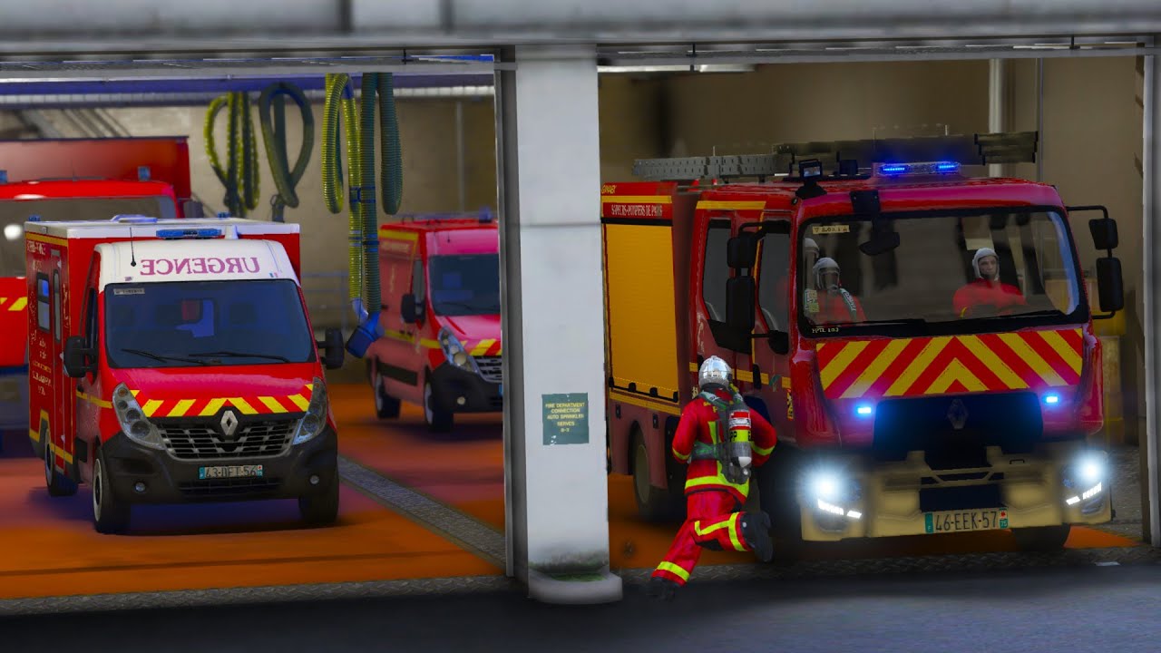 [GTA 5] AU COEUR DE L'URGENCE AVEC LES POMPIERS DE PARIS #48