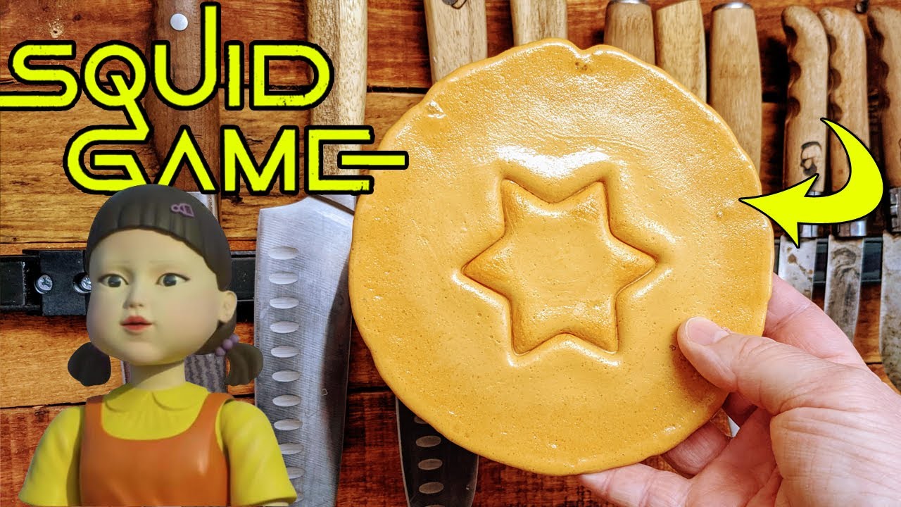 SQUID GAME Dalgona Kekse selber machen (nur 2 Zutaten)
