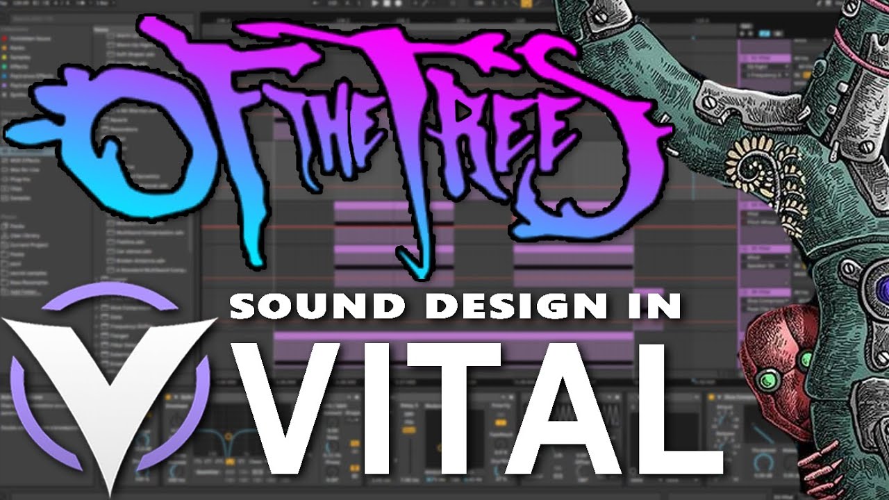 Of The Trees Bass Sound Design with Vital and Ableton (Tutorial)