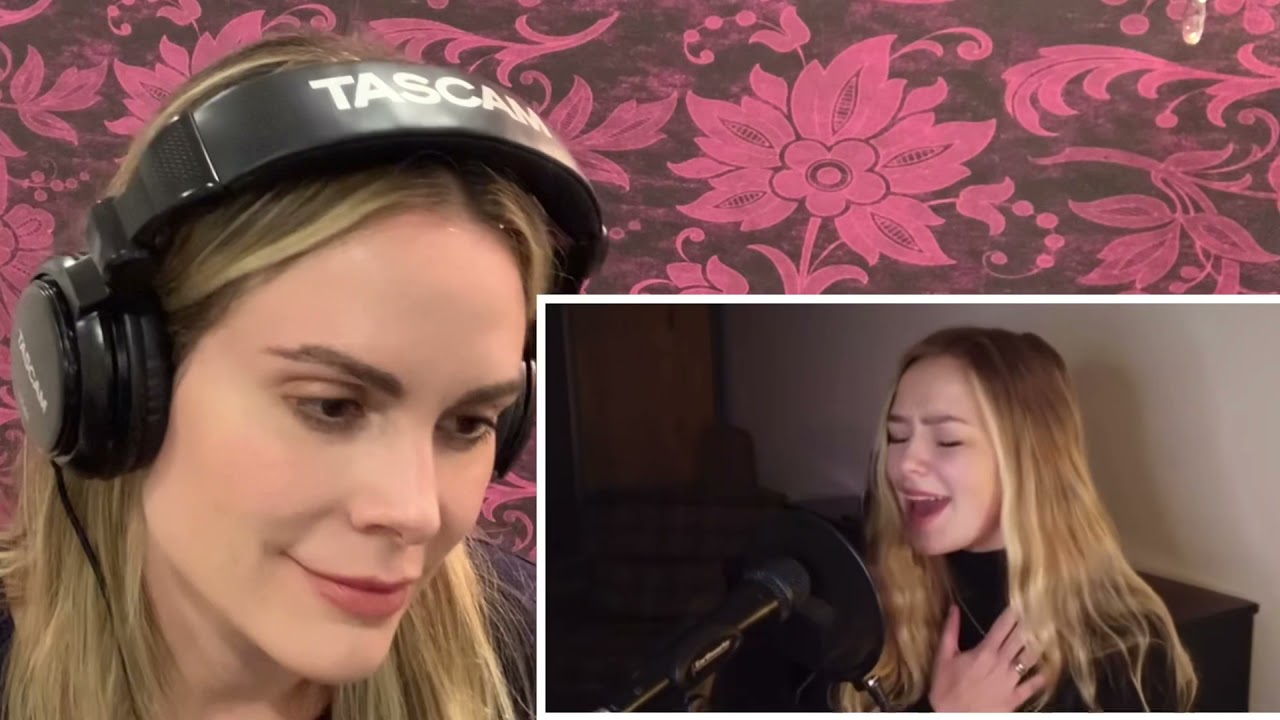 Emmy winning singer reacts to Connie Talbot covering “She Used to be Mine” from Waitress [M’s Tips]