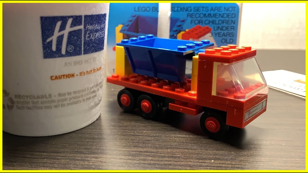 Unboxing Sealed LEGO 435 Tipper Truck from 1976 - Holiday Inn Express