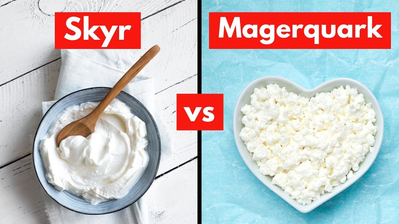 Skyr oder Magerquark &ndash; was ist besser zum Abnehmen & Muskelaufbau?