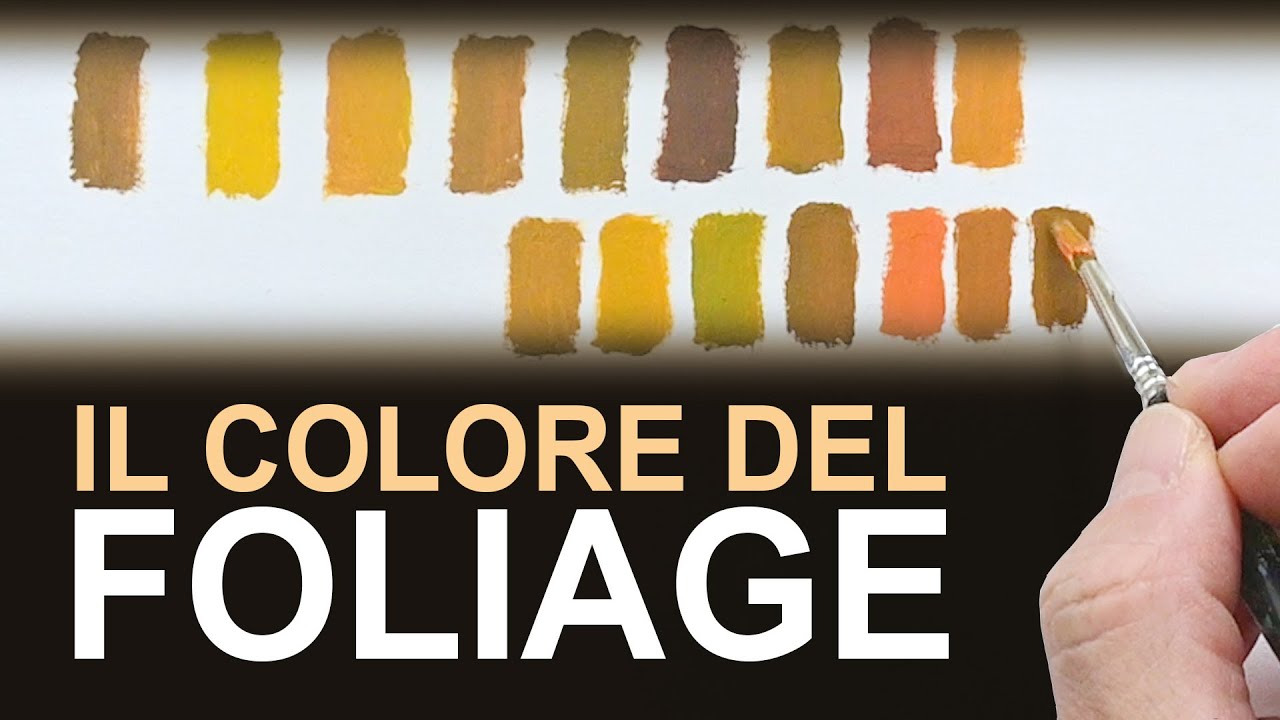Ottenere marroni caldi con i colori a olio. Esercizio di pittura imprescindibile