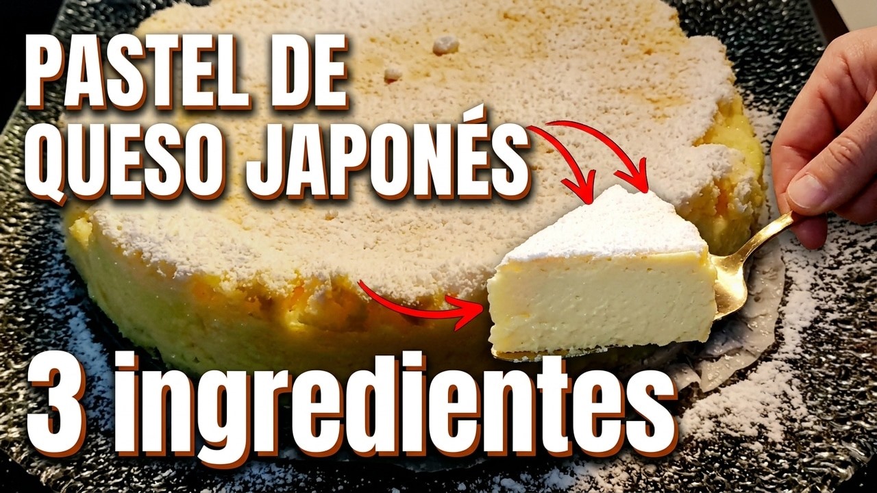 Esta TARTA de QUESO con 3 INGREDIENTES es un TRIUNFO SEGURO con tu familia SIEMPRE¡¡¡