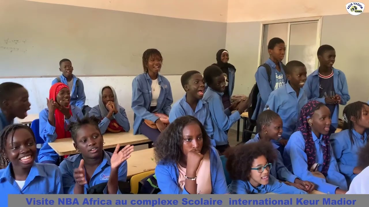 NBA en visite au Complexe Scolaire International