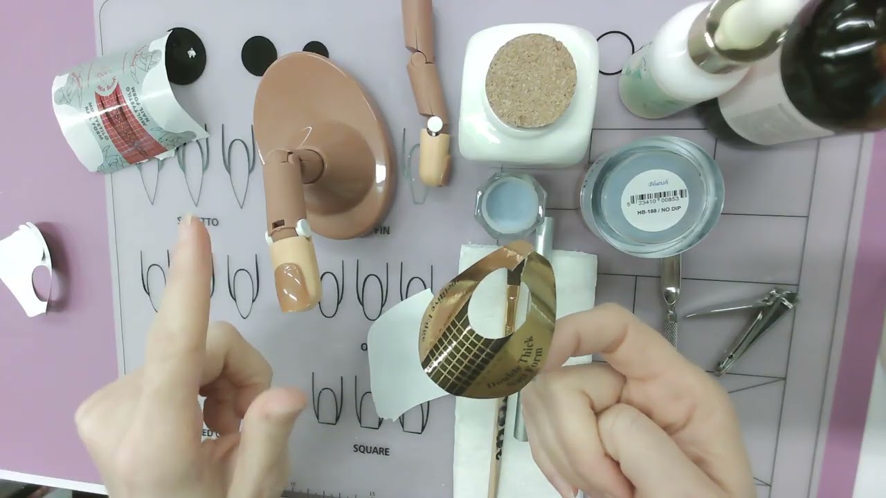 Acrylics Nail Form and ApplicationDay 9