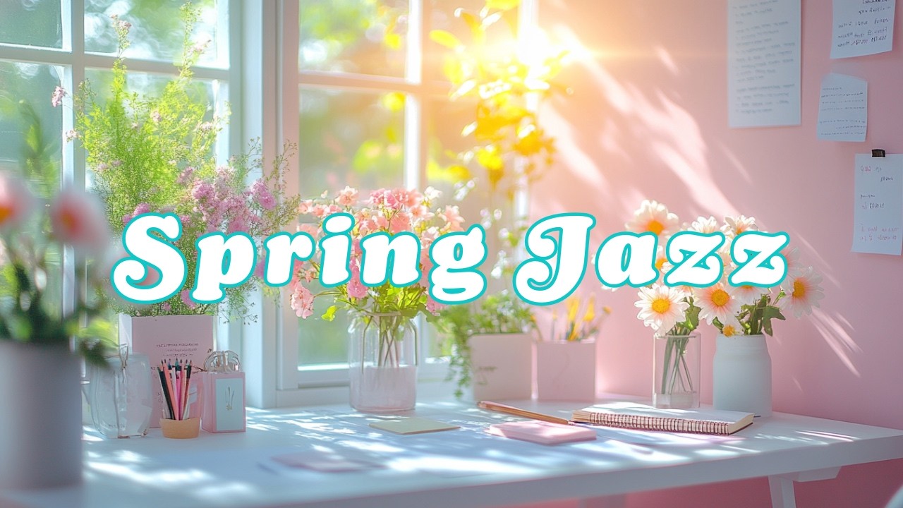 🌸 𝑆𝑝𝑟𝑖𝑛𝑔 𝐽𝑎𝑧𝑧 𝑃𝑙𝑎𝑦𝑙𝑖𝑠𝑡 🎶 창문 사이로 들어 온 🌿 봄 🌿 가사없이 듣는 🌼 봄 🌸 봄 🌼 재즈 🎷