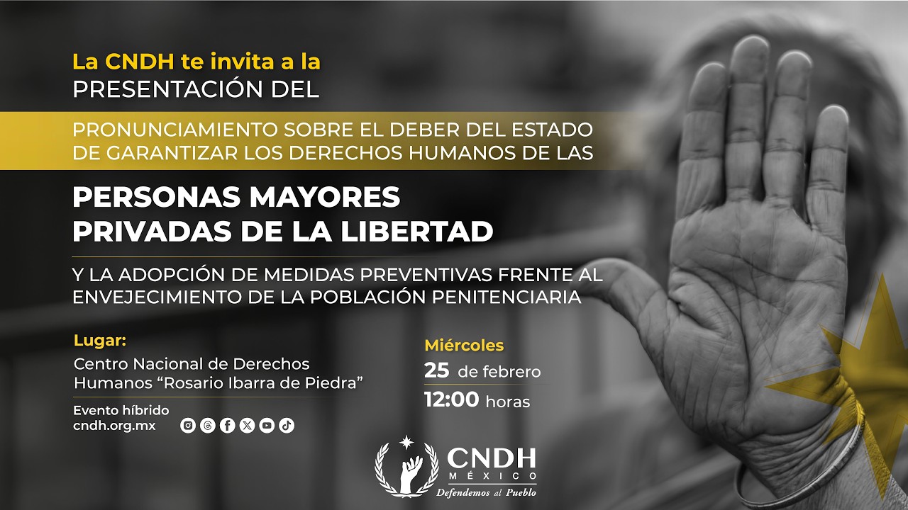 Pronunciamiento CNDH