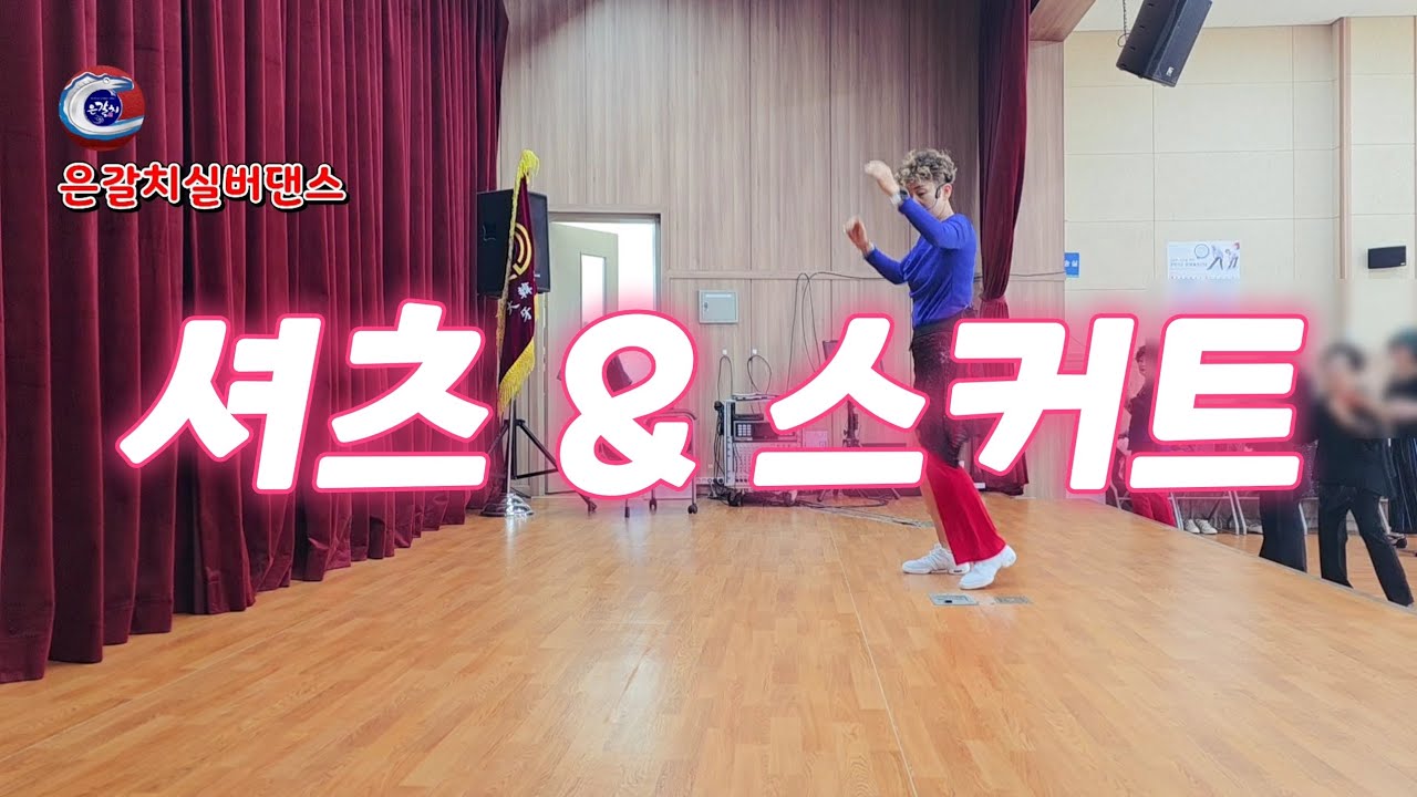 셔츠 앤 스커트 💃 실버라인댄스 신나는 작품