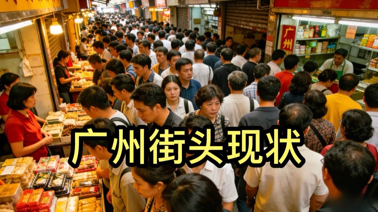 广州街头现状，拍摄于2026年3月29号下午4点许，大家都来看看吧
