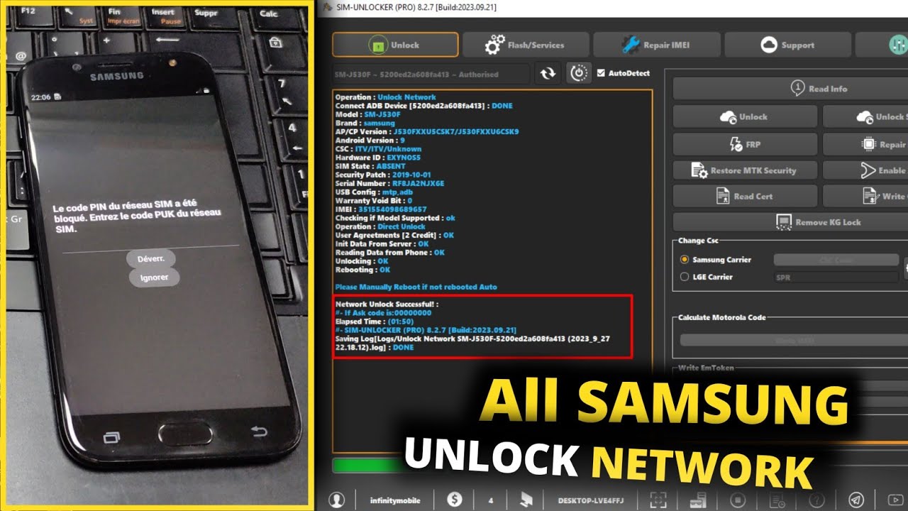 Unlock any Samsung Phone for any Carrier Network Latest Method 2023 T-Mobile , Sprint , Verizon...
