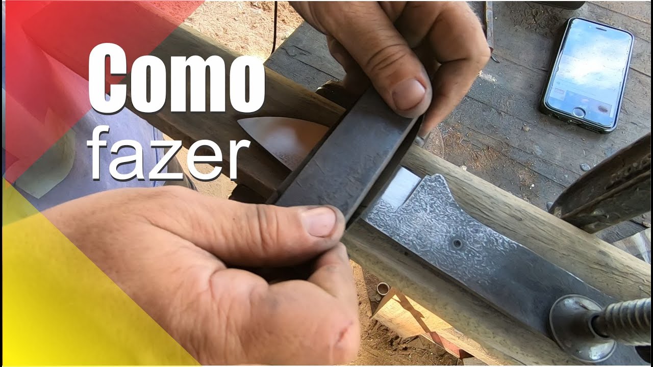 Como fazer uma faca artesanal de bushcraft com poucas ferramentas (parte 1) [ARSENAL CAIPIRA]