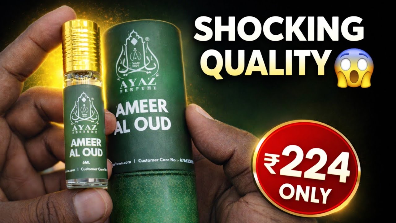 Ayaz Ameer Al Oud Attar Unboxing & Review 😍 | Strong Arabic Oud