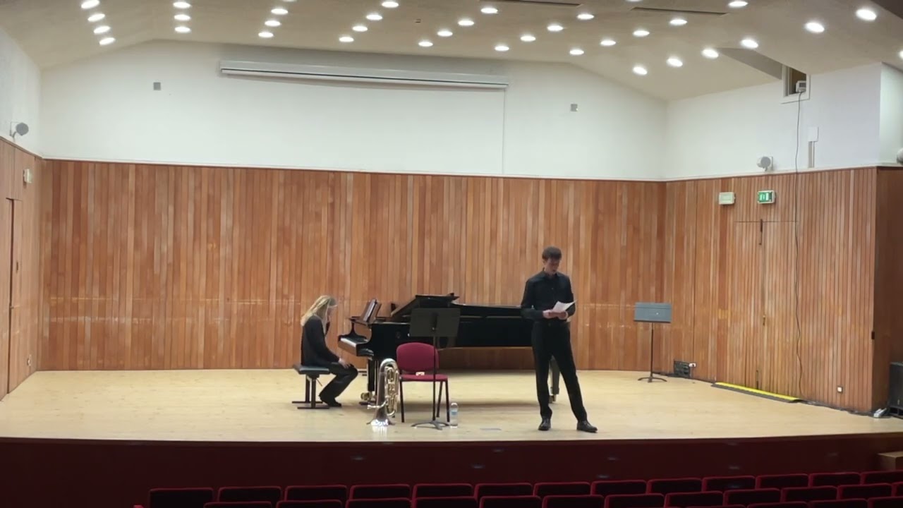 Laurea Conservatorio di milano Eufonio - Parte 1