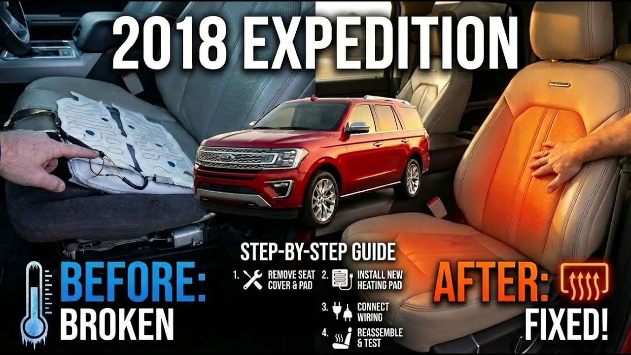 Ремонт и устранение неисправностей подогрева сидений в Ford Expedition 2018-2024 гг. - Подогрев с...