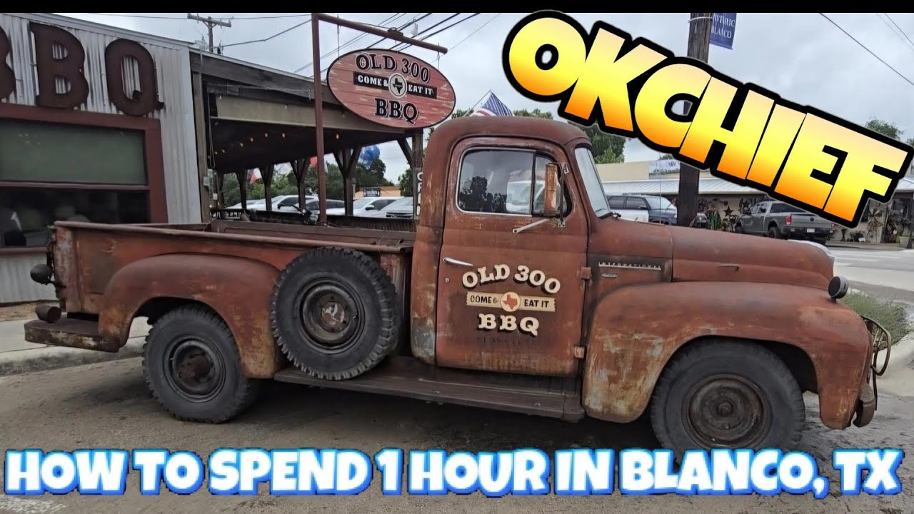 HOW TO SPEND 1 AWESOME HOUR IN BLANCO, TX