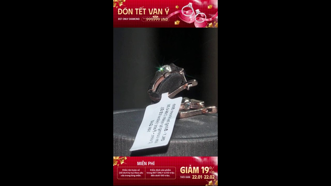 💎❤️ ĐÓN TẾT VẠN Ý – YÊU CÀNG THÊM SÂU VỚI BST ONLY DIAMOND 💎❤️